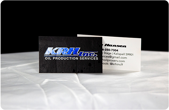 Foil Business Card